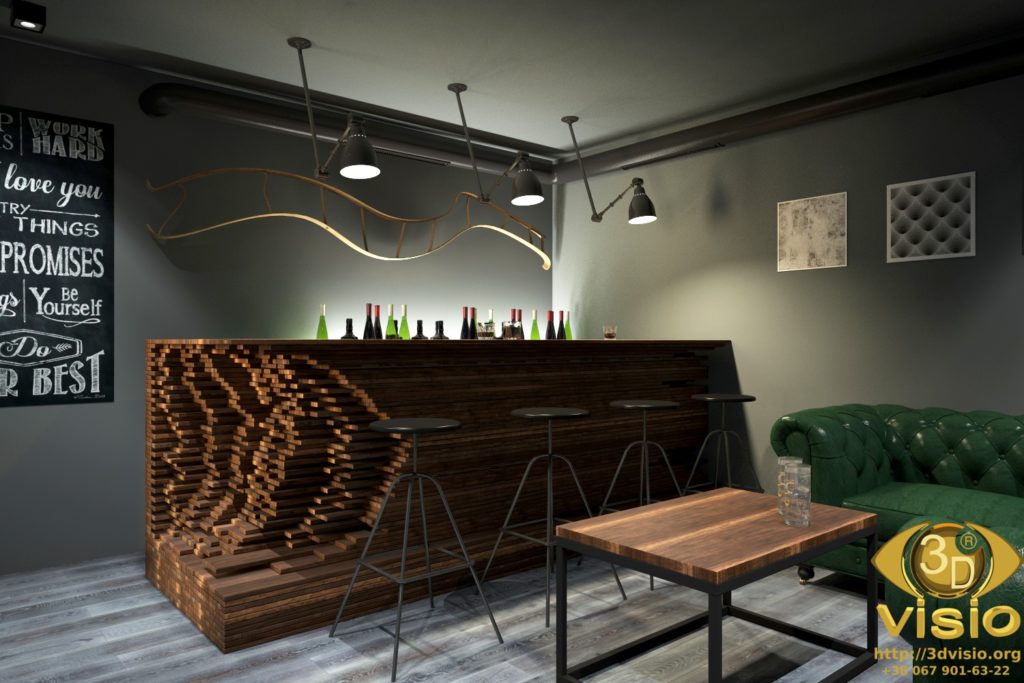 3D Визуализация бара