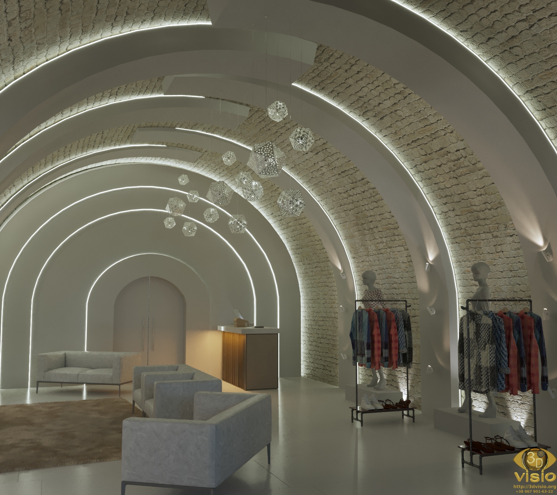 3D Визуализация бутика